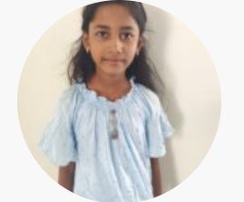 Ms. Blessy Angelina, a young woman who received housing and educational support from WEEDS